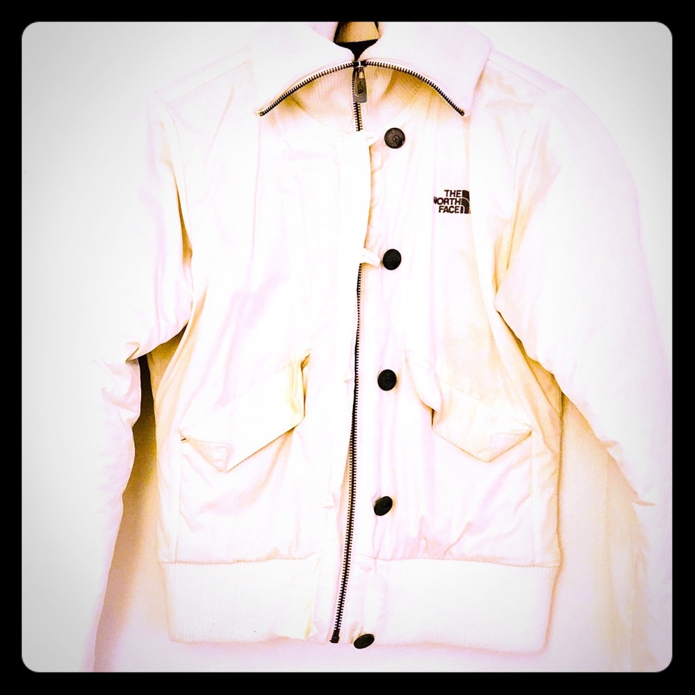 North face white jacket